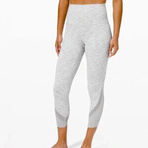 Lululemon Wunder Under Scalloped Hem High-Rise Crop 23” Legging, Size 12